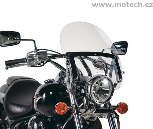 Plexi čiré 23A - HONDA VT Shadow Spirit 750 (07-10) - Kliknutím na obrázek zavřete