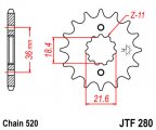 Kolečko JTF280-13 pro: HONDA NX 250 Dominator